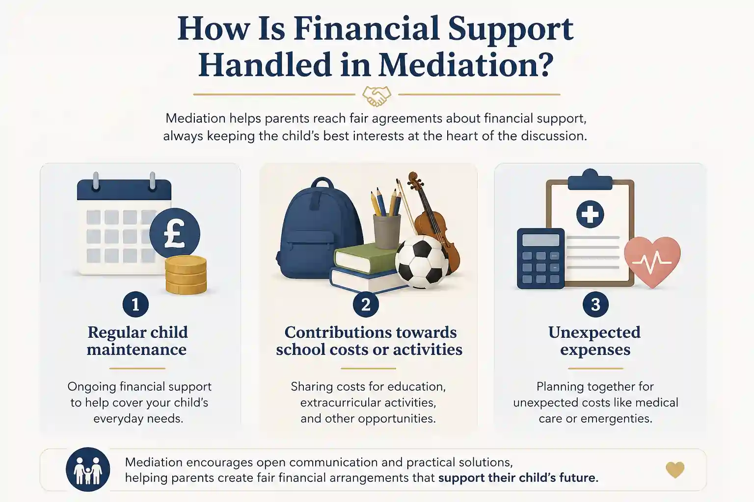 How Is Financial Support Handled in Mediation Haverfordwest